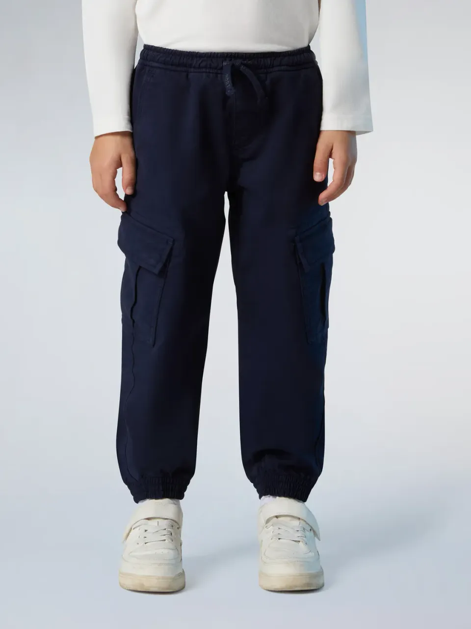 North Sails Cargo pantalon enfant taille élastique coton stretch
