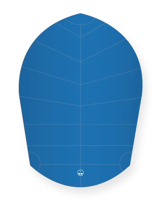 North Sails Thistle DSD spinnaker crosscut reaching