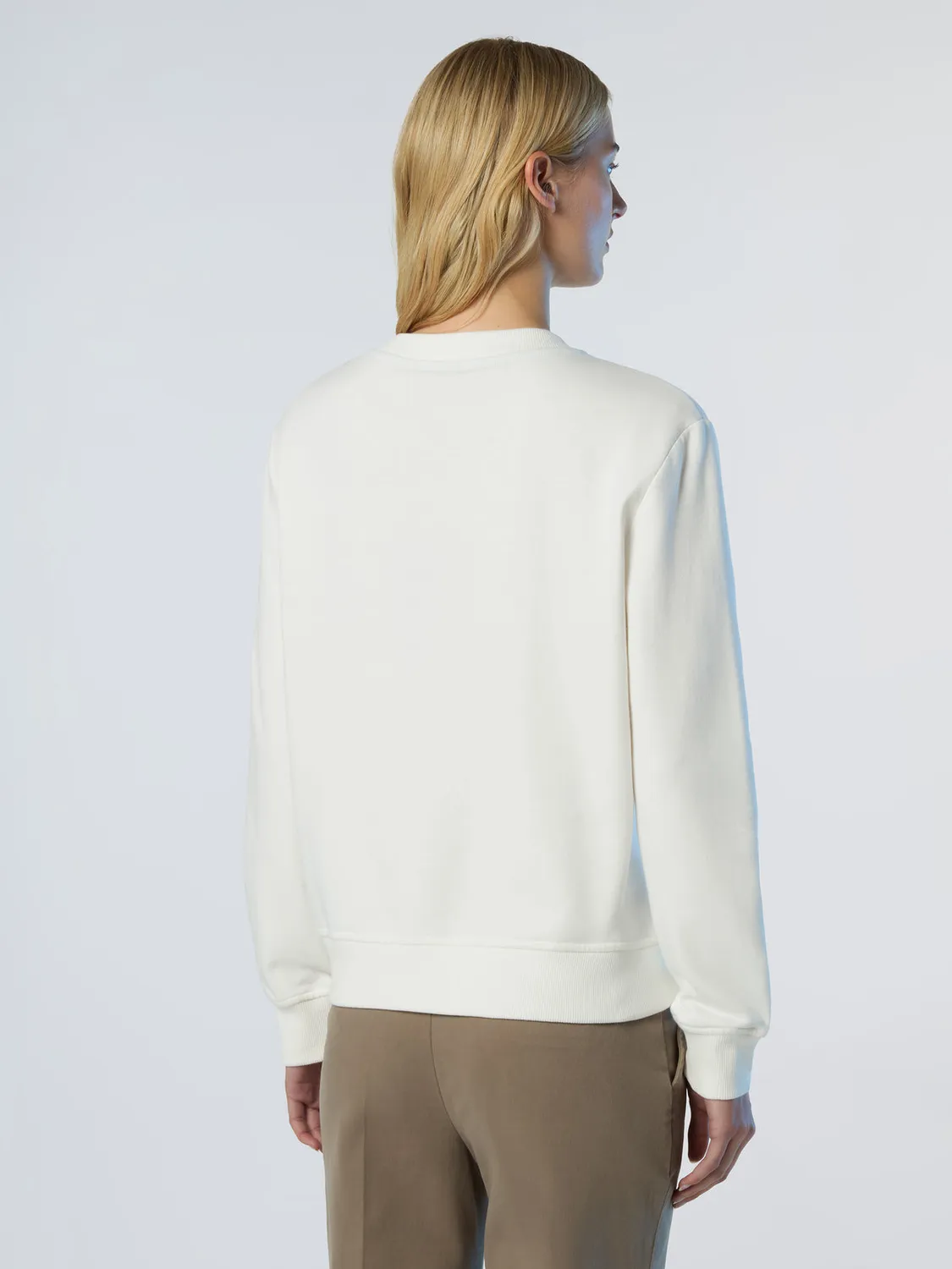 North Sails sweat logo tonal molleton coton gratté