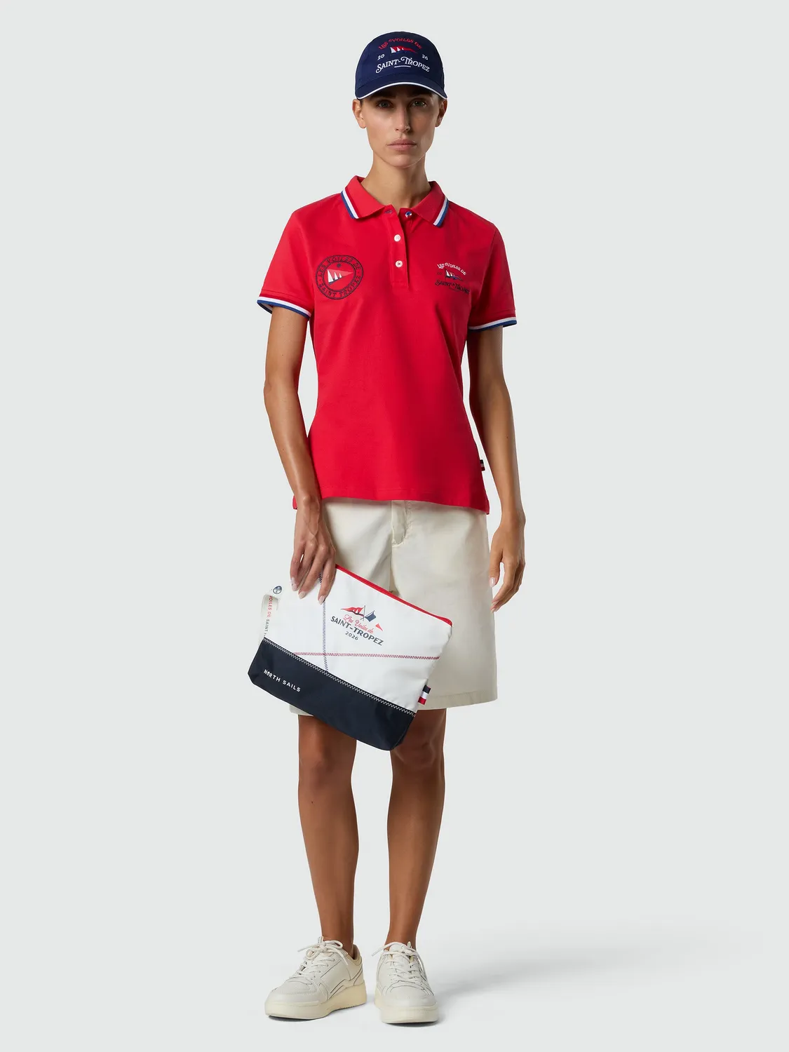North Sails Saint-Tropez polo femme marshmallow