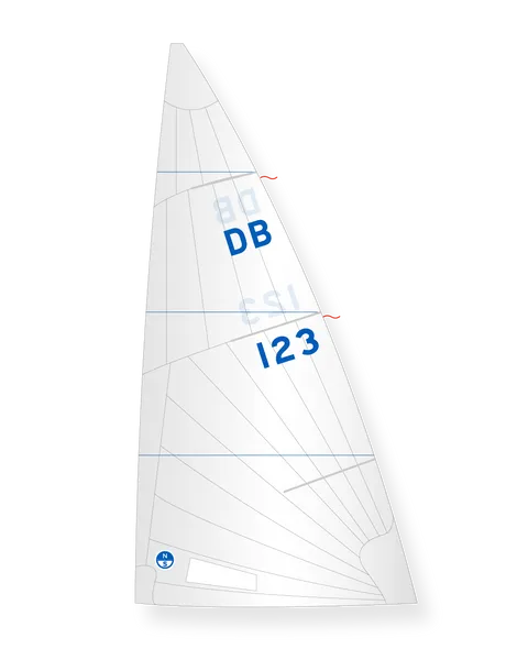 North Sails M-4 grand-voile Dayboat bi-radiale