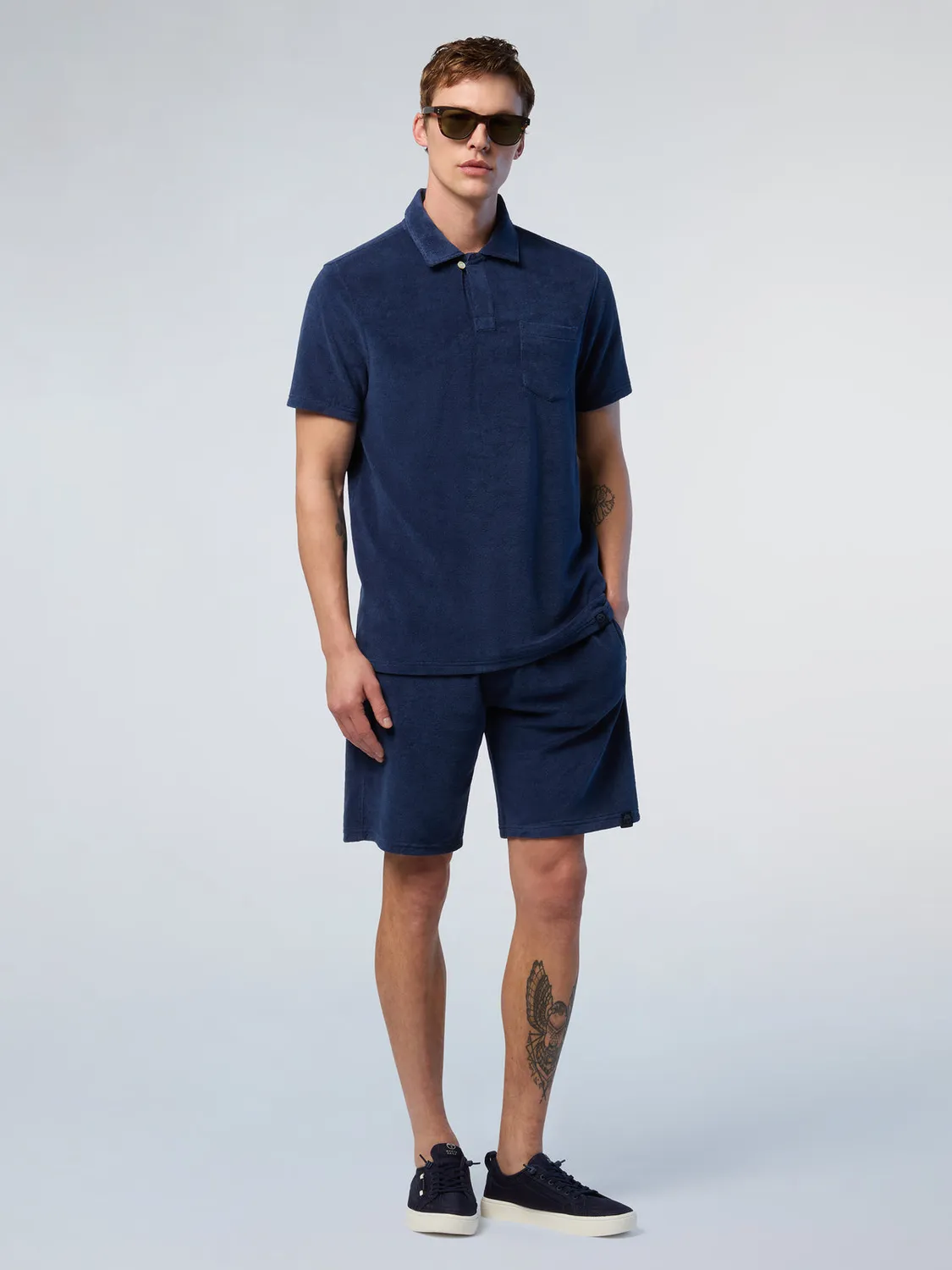 North Sails Terry short sweat éponge absorbant