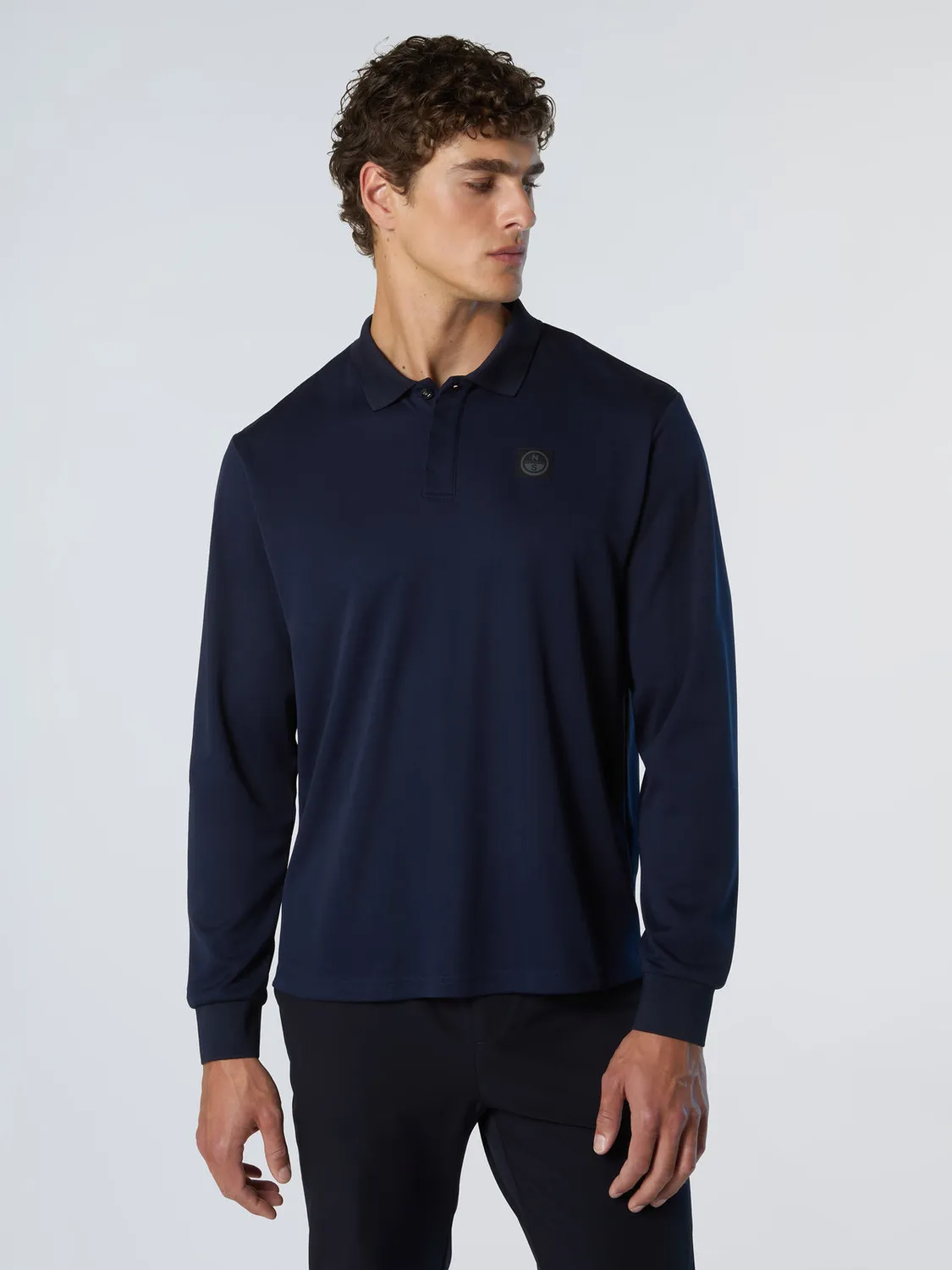 North Sails Coolmax polo manches longues respirant