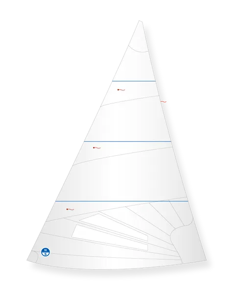 North Sails Osprey J-6BF génois radial enrouleur