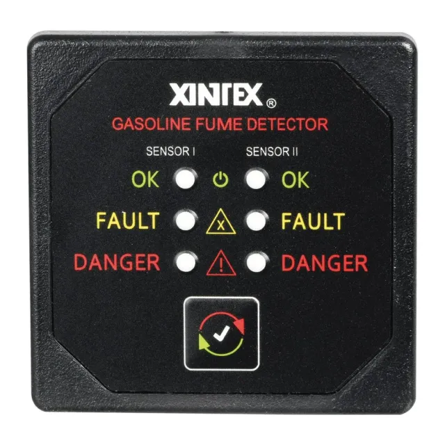 Xintex G-2B-R détecteur gaz essence bateau 2 sondes