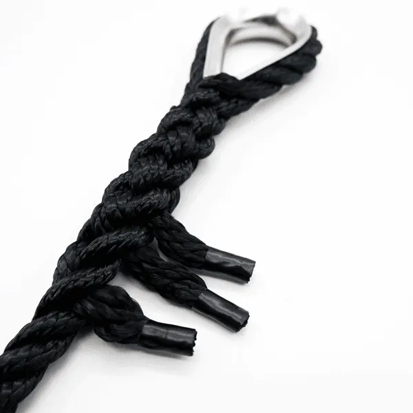 Ino Block Amarre 3 torons polyester cosse inox