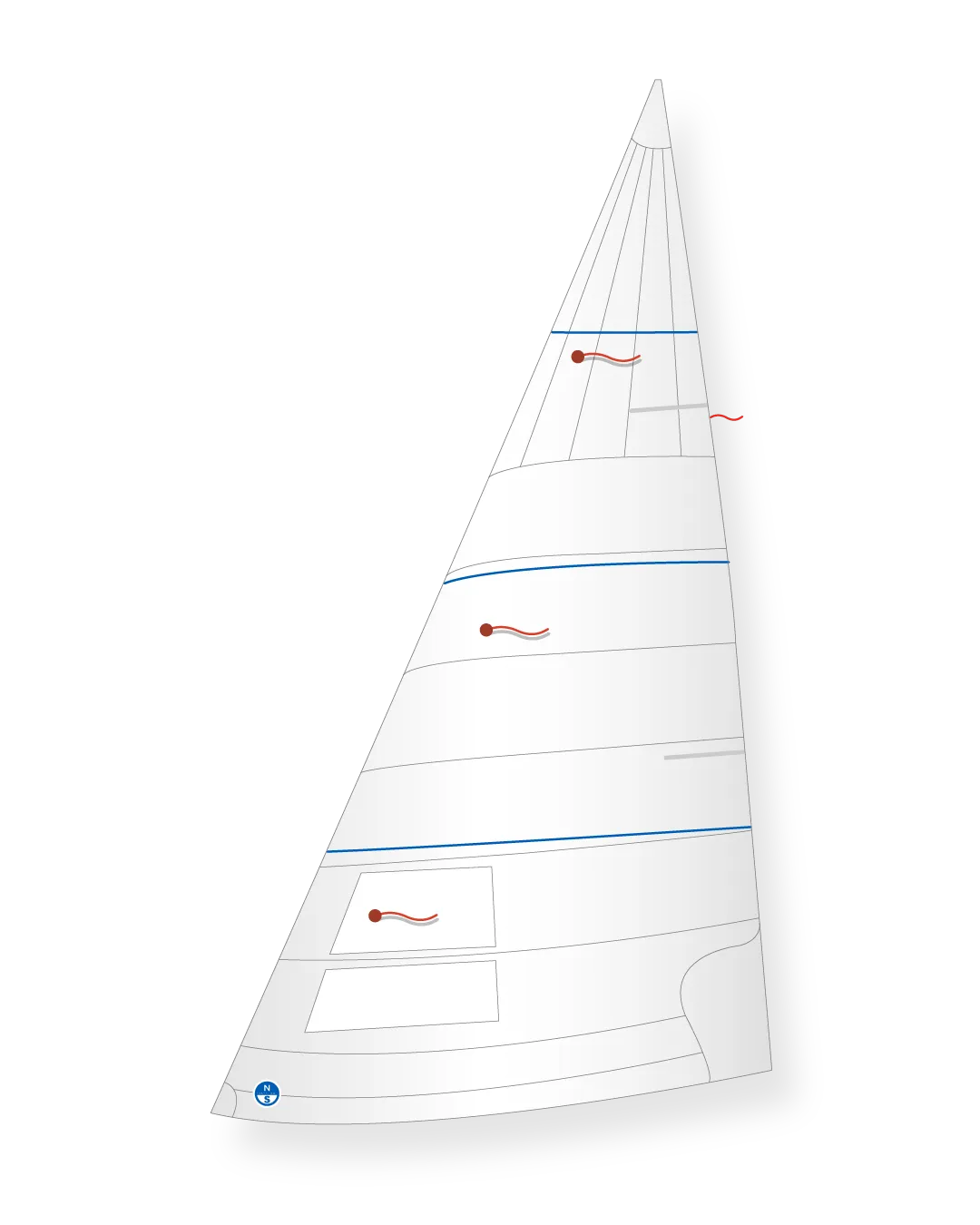North Sails XOD RHJ-7 foc régate clapot