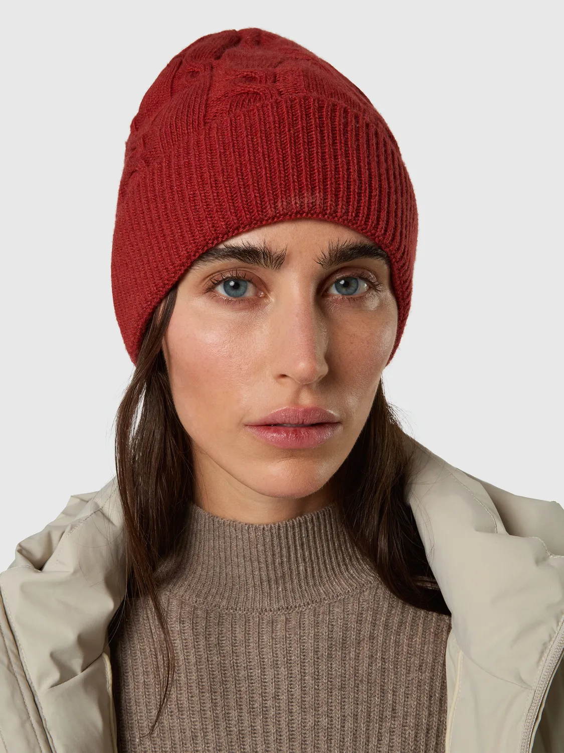 North Sails bonnet torsadé cable-knit taille unique maille câblée