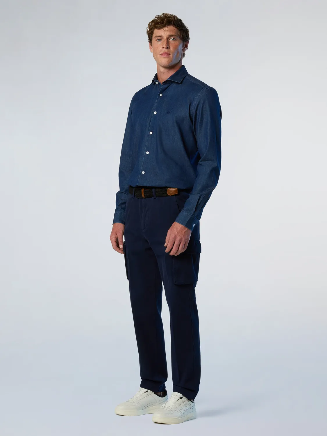North Sails chemise denim twill homme Combo 1