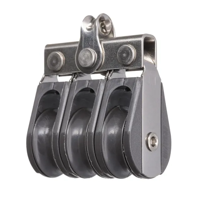 RWO Nova 28 R7214 poulie triple manille fixe 8 mm