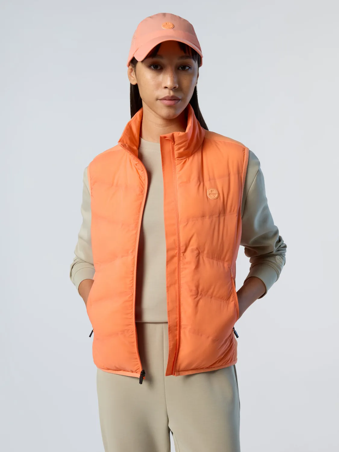 North Sails Hybrid gilet sans manches ripstop matelassé