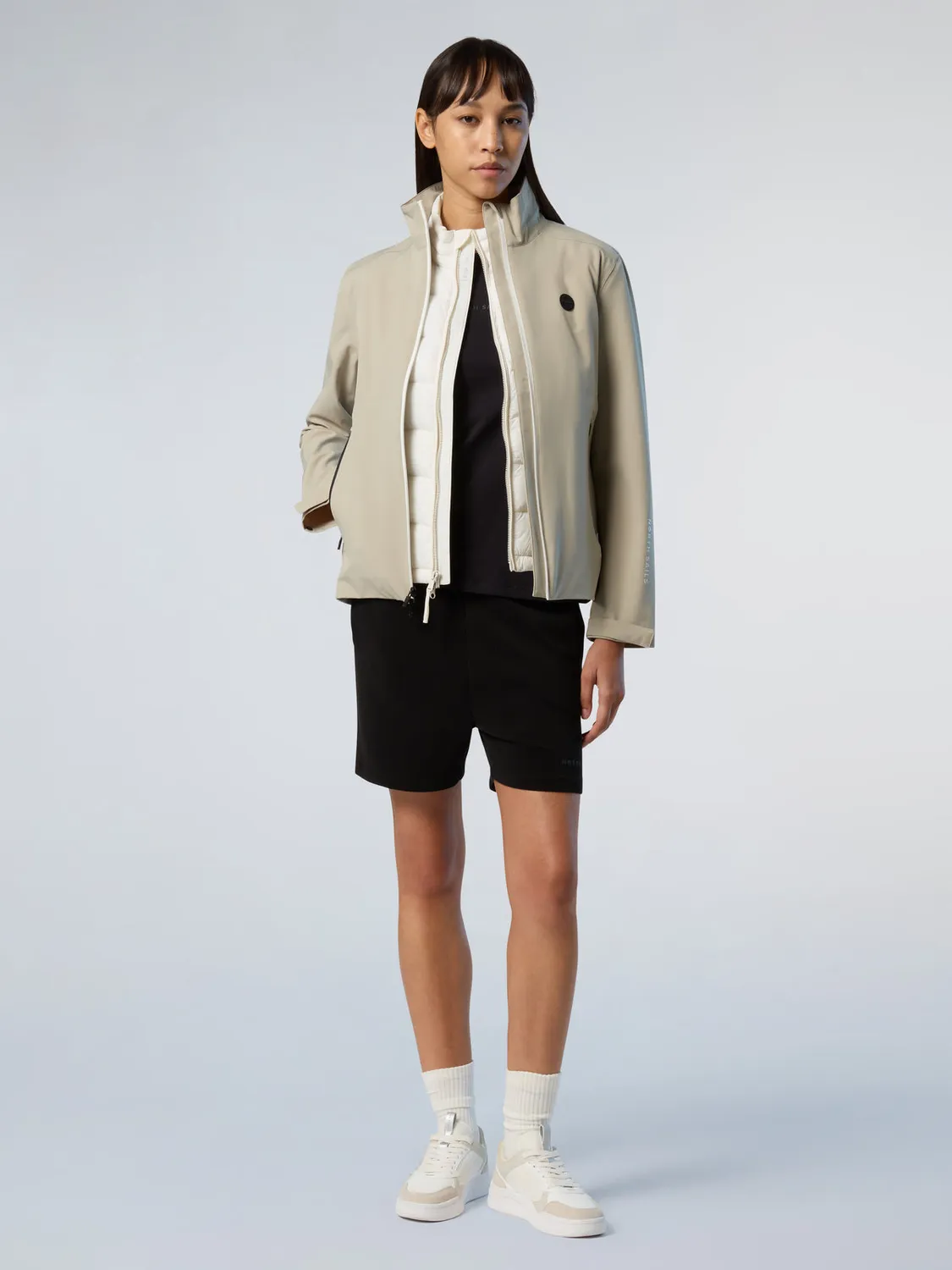 North Sails Tech Fleece short sweat modal cordon