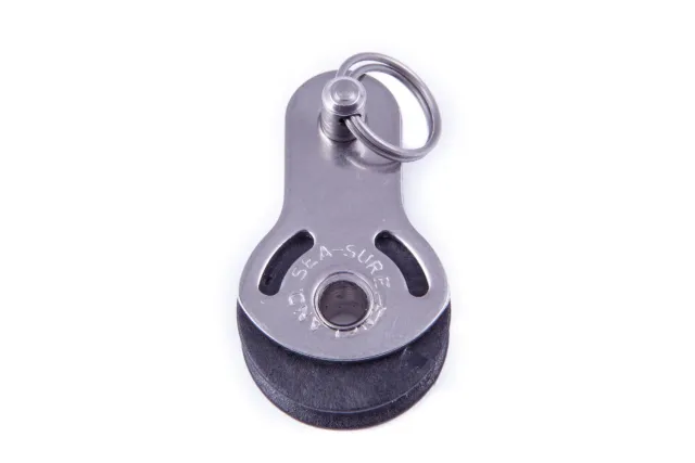 Sea Sure 02.06 poulie simple axe chape 19 mm 400 kg