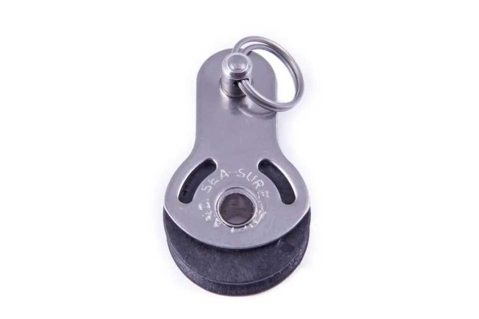 Sea Sure 02.06 poulie simple axe chape 19 mm 400 kg