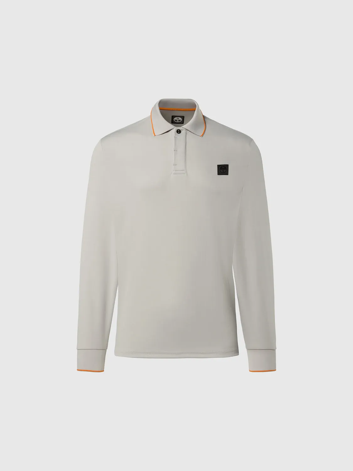 North Sails Coolmax Polo Manches Longues Piqué Recyclé