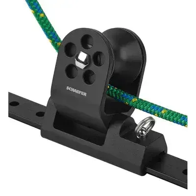 Sea Sure 32-97 chariot écoute double rail 32 mm noir