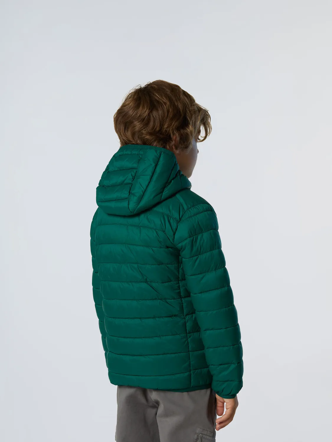 North Sails Explorer Doudoune enfant capuche nylon recyclé