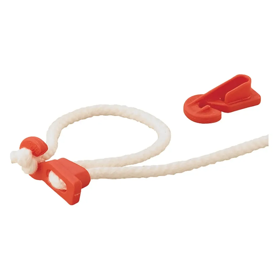 RWO C806 attache rapide lot 4 rouge 4mm nylon