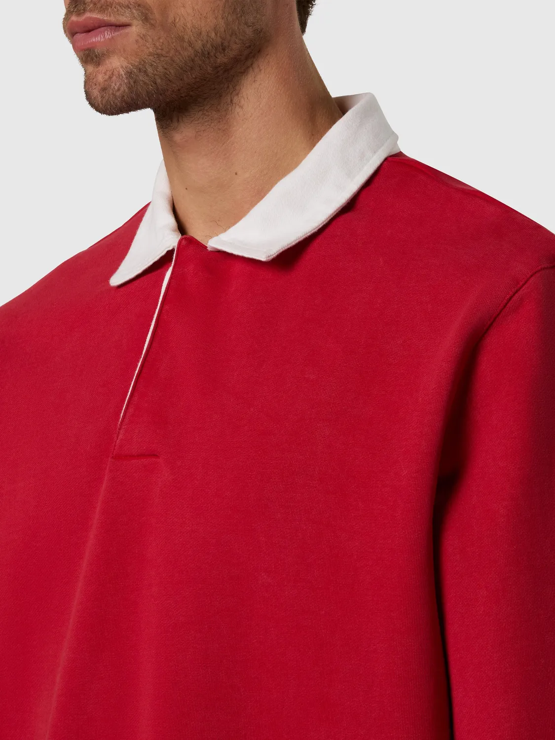 North Sails Archive sweat col polo molleton homme