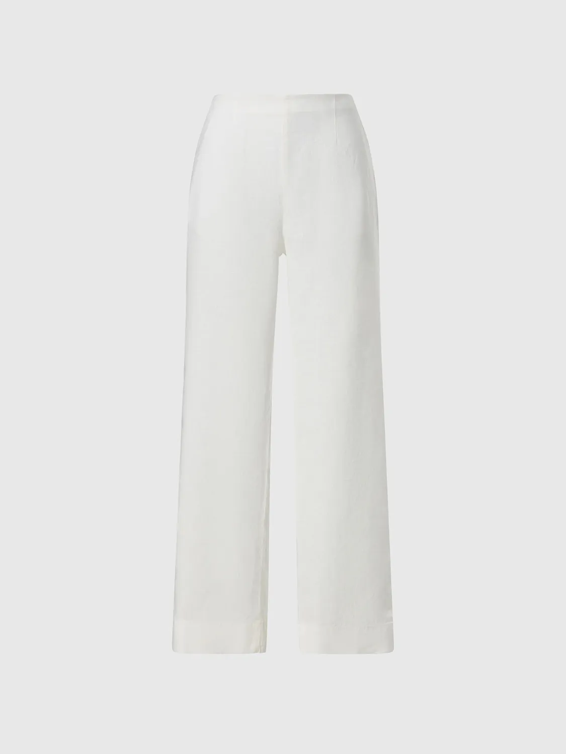 North Sails pantalon lin large taille haute