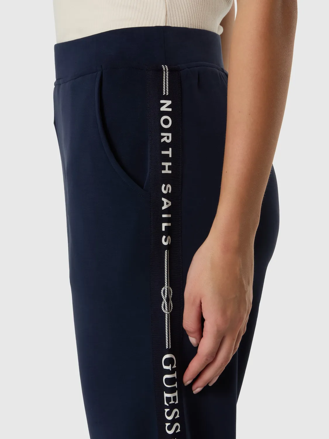 North Sails Guess pantalon jogging femme bleu marine