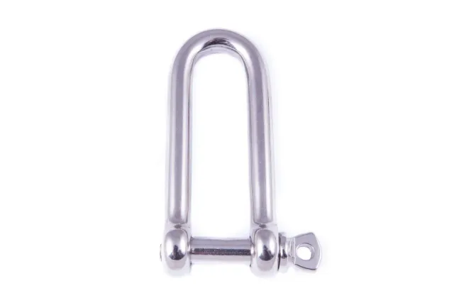 SEA SURE manille droite longue inox axe 5mm
