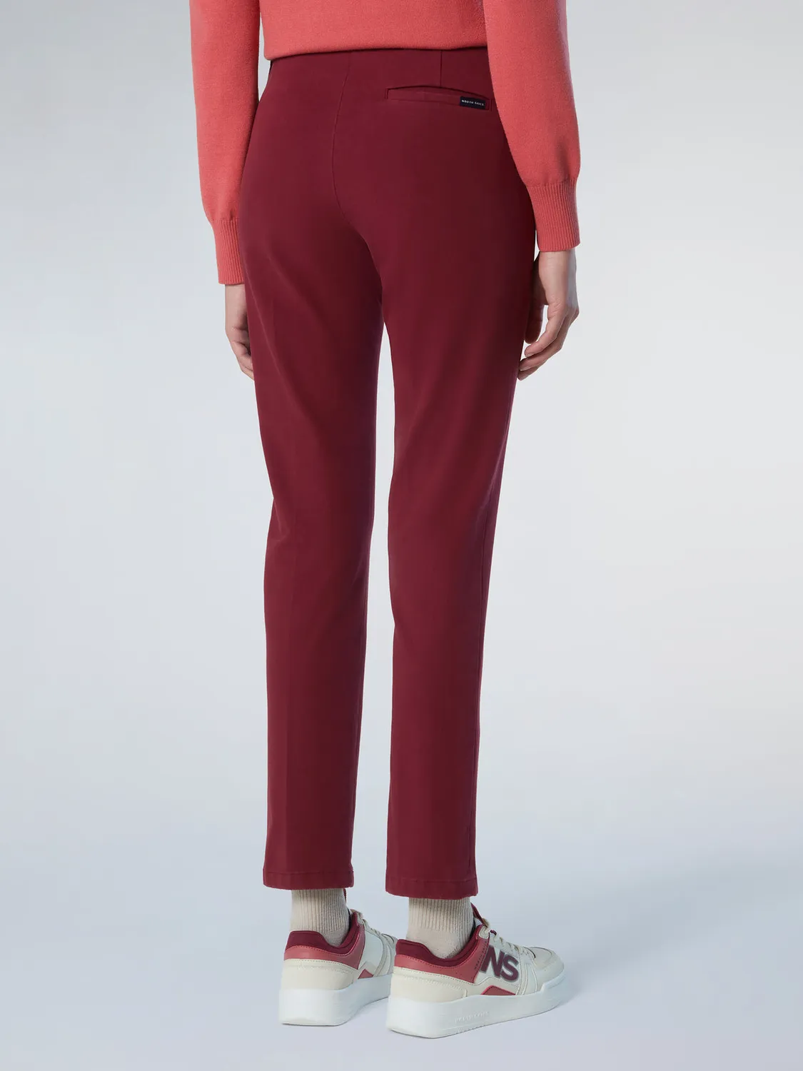 North Sails pantalon slim à pinces stretch coton