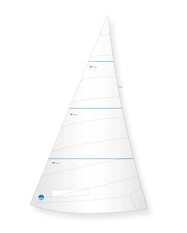 North Sails Trias TG-1 génois Dacron polyvalent