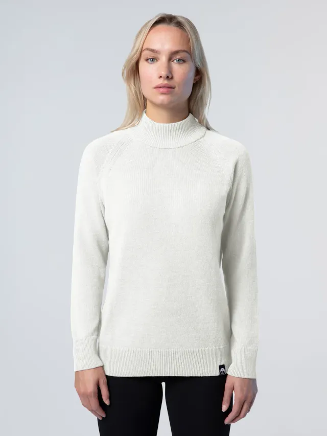 North Sails pull col montant cachemire Marshmallow femme