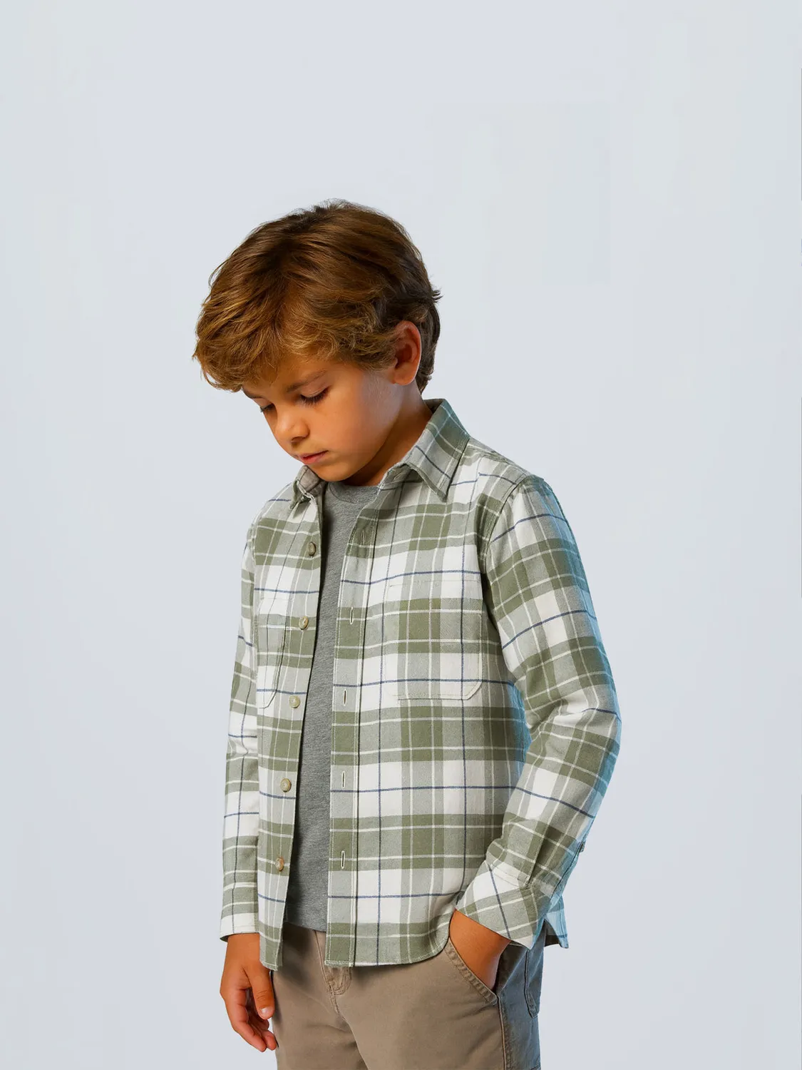 North Sails chemise flanelle à carreaux coton