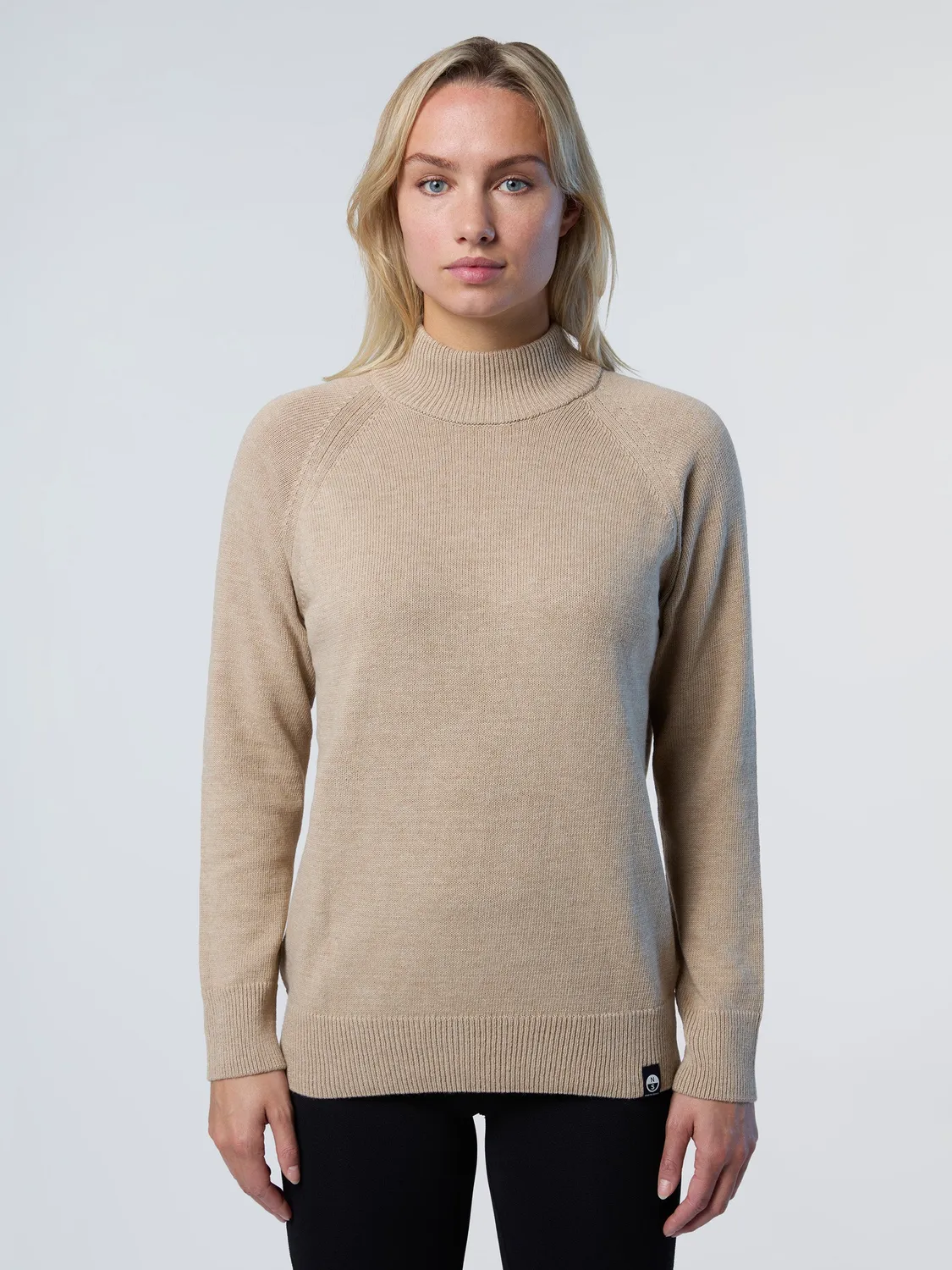 North Sails pull col montant cachemire Marshmallow femme