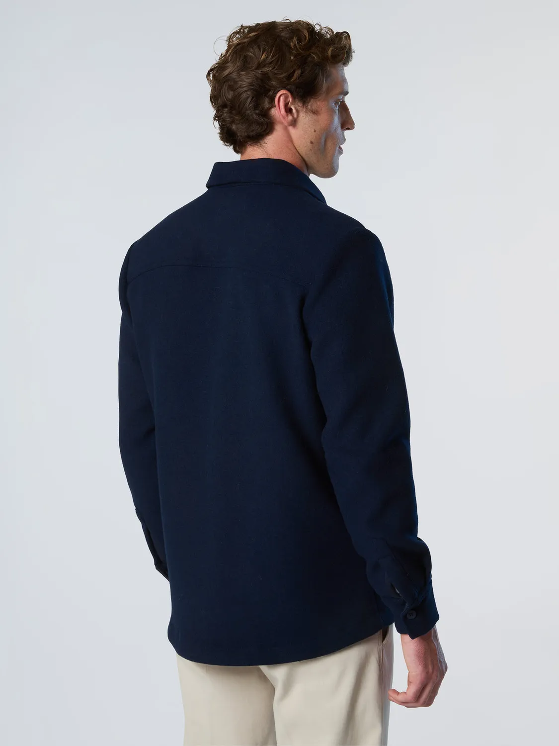North Sails surchemise flanelle lourde laine