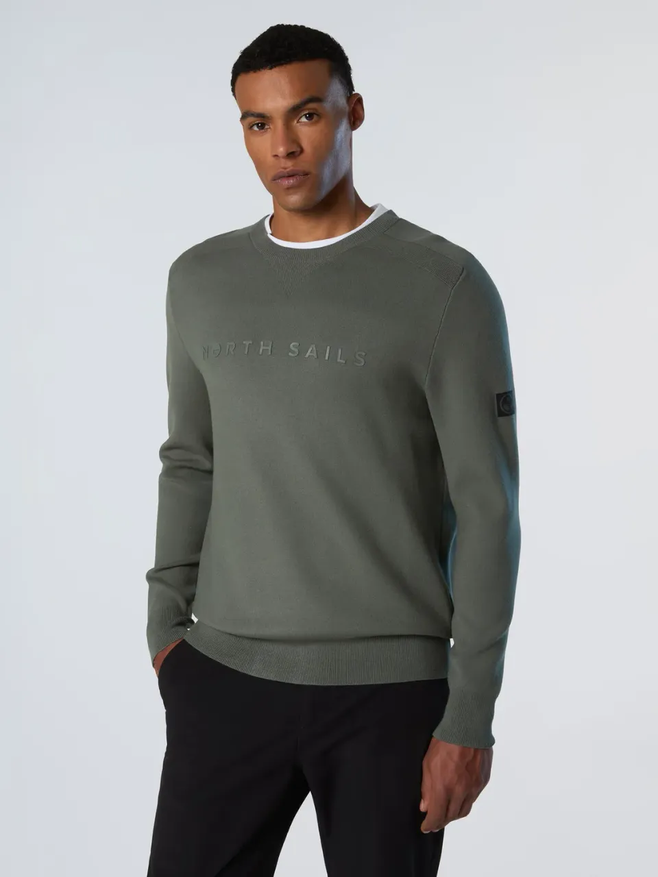 North Sails Pull viscose lettrage 3D maille Milano