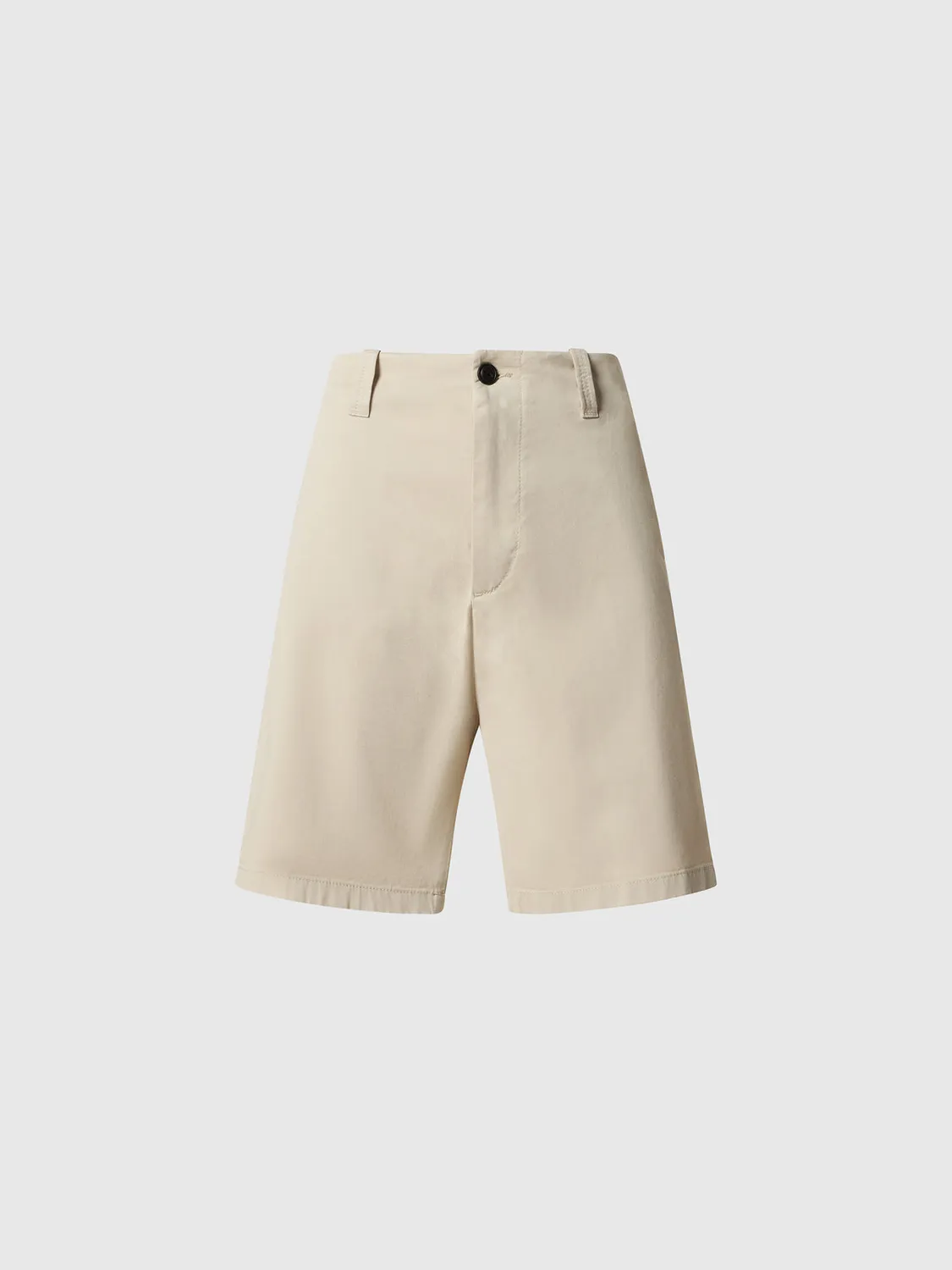North Sails short chino taille haute coton bio stretch