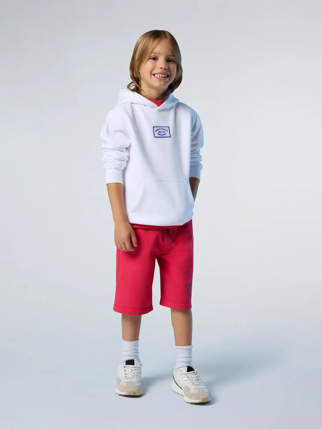North Sails Newport hoodie coton bio capuche