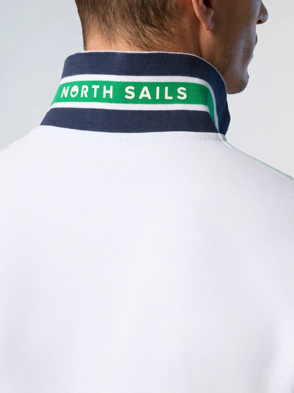 North Sails polo piqué coton bio rayures