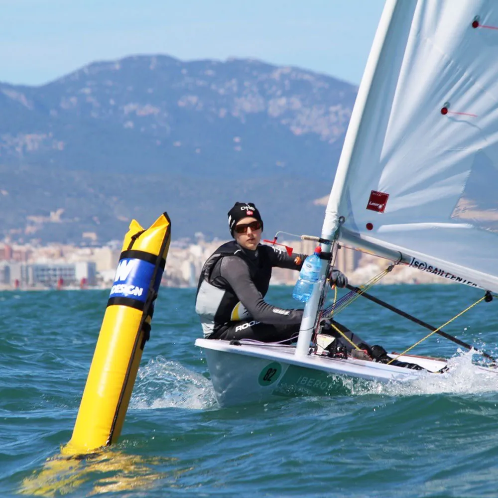 Optiparts Windesign EX2655 bouée cylindre jaune 180 cm