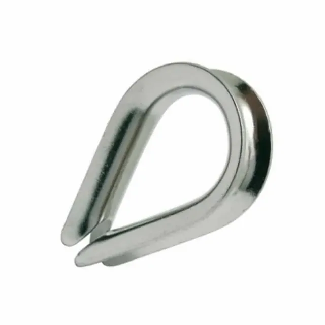 Ino Block Cosse Cœur Inox cordage 10 mm à l'unité