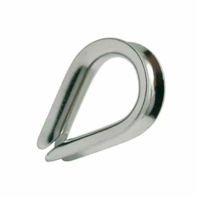 Ino Block Cosse Cœur Inox cordage 10 mm à l'unité