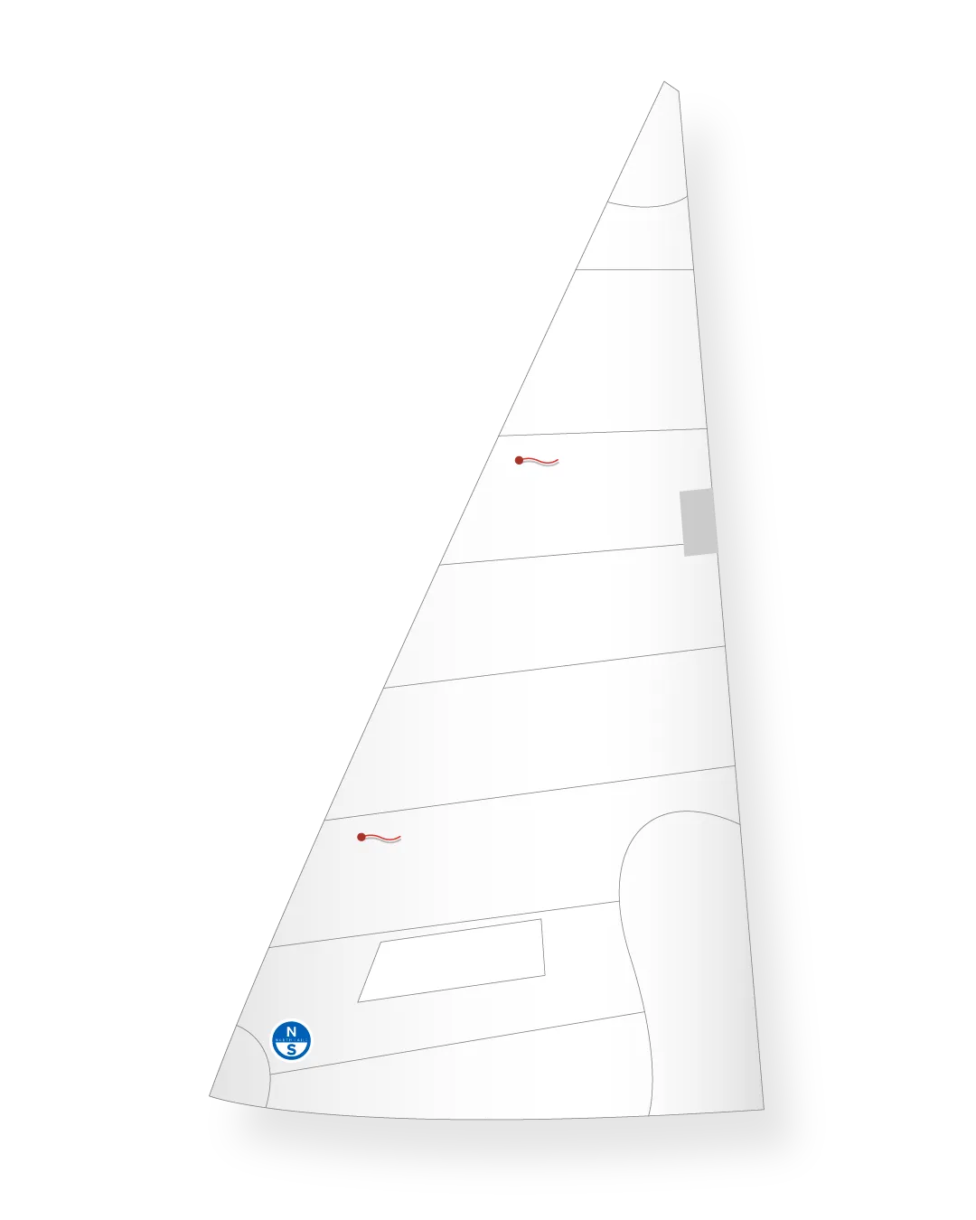 North Sails CFJ Race foc dacron course