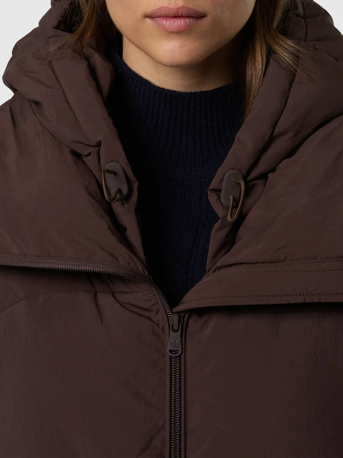 North Sails Charlotte doudoune femme hot fudge