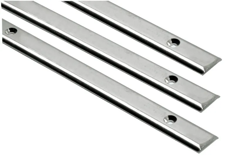 Osculati profil semi-rond inox 316 10 mm liston lot de 3