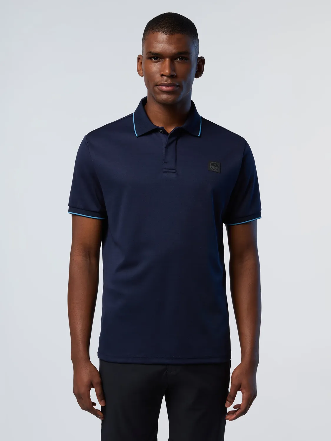 North Sails Coolmax polo homme blanc regular