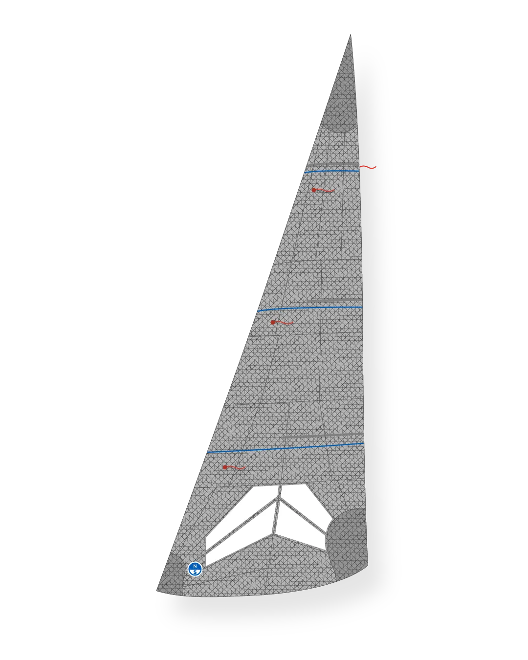 North Sails Viper 640 J-5 foc régate aramide