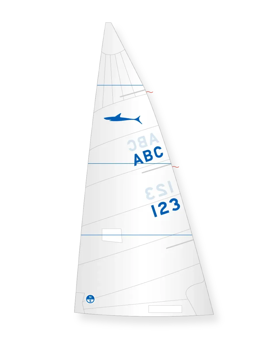 North Sails Shark 24 SM-7 grand-voile dacron