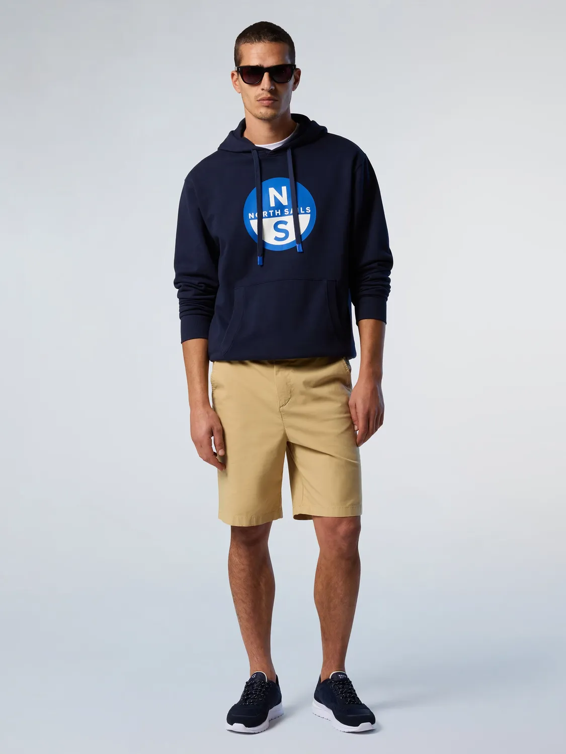 North Sails Freedom Bermuda Chino Coton Regular Marin