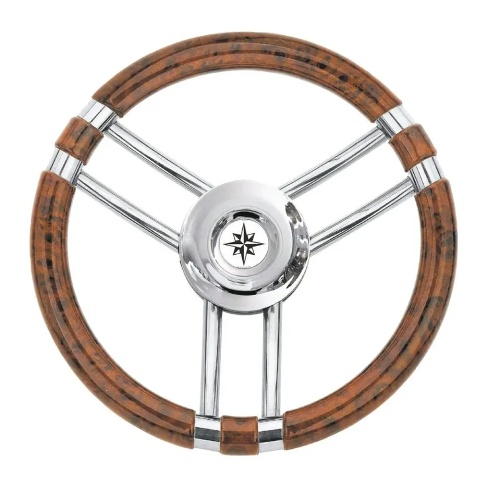 Osculati barre à roue gainée C Root inox 350 mm