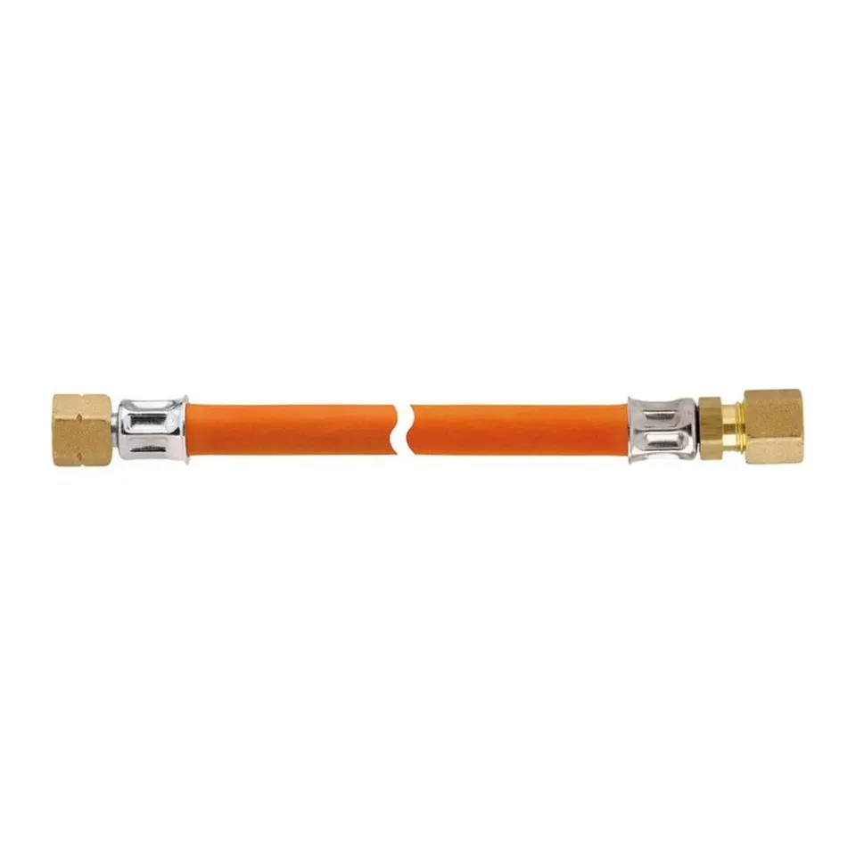 GOK G 1/4 LH tuyau gaz 8x400 mm acier