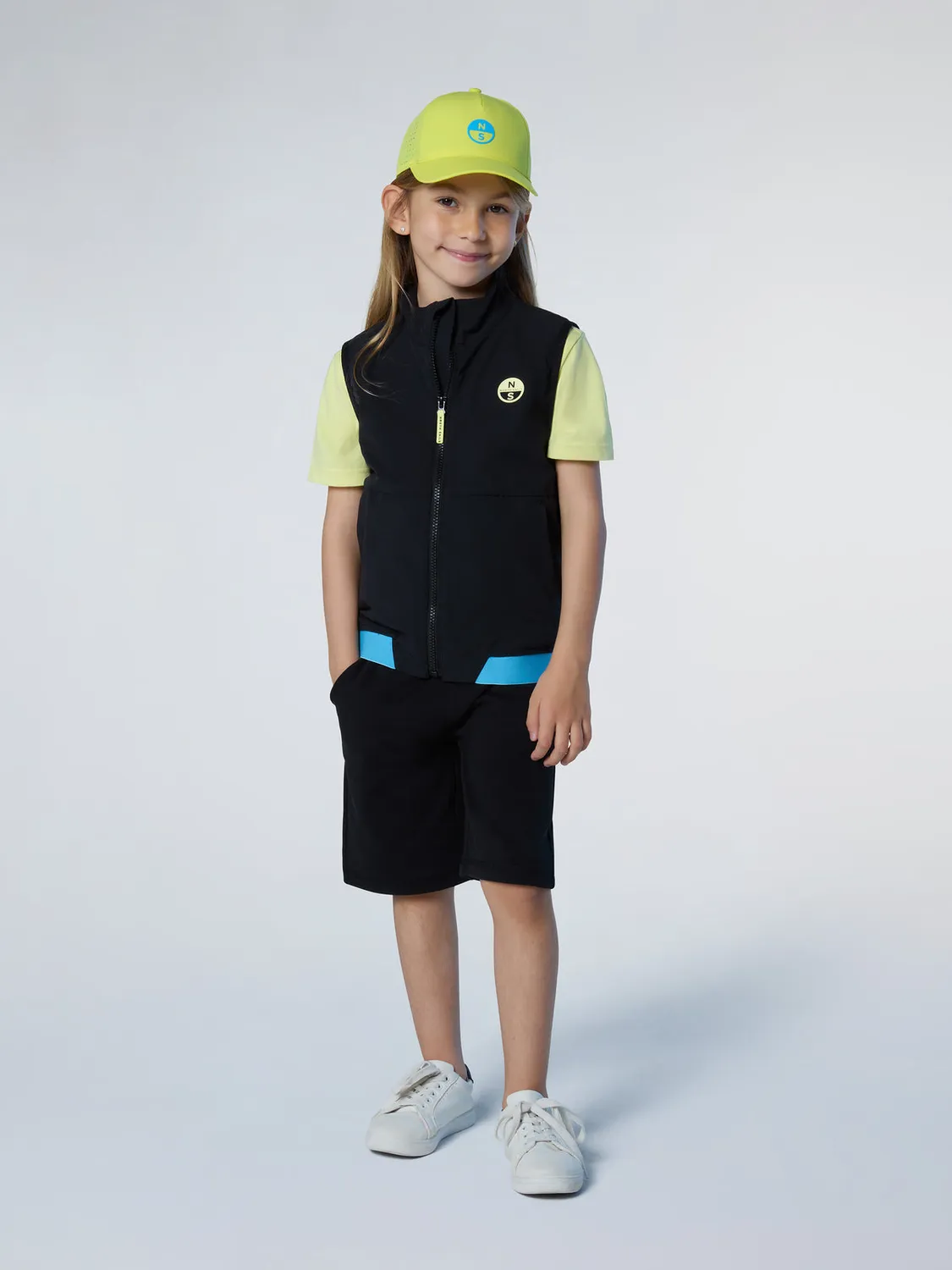 North Sails gilet pliable nylon recyclé stretch enfant