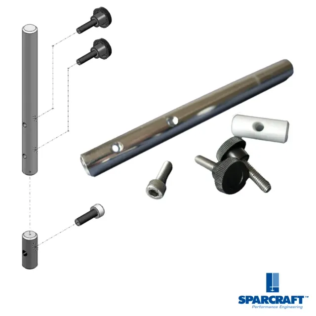 Sparcraft coulisseau sans rail S50 à S510 petit modèle